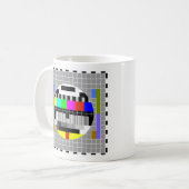 Mug Tester la boue de bureau du motif (Devant gauche)