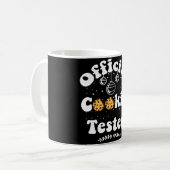 Mug Testeur de biscuits officiel Noël Amoureux des bis (Devant gauche)