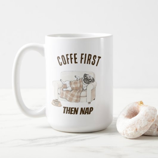 Mug Testeur de Canapé Professionnel – Collection Cozy (Avec donut)