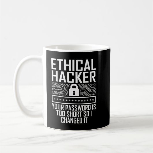 Mug Testeur du Changed Cybersecurity IT Pen (Gauche)