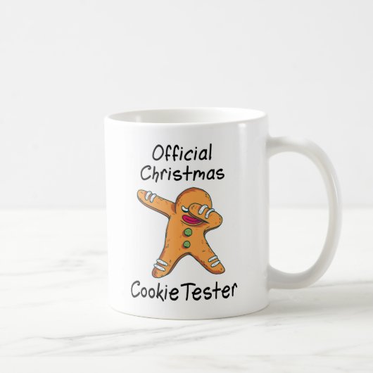 Mug Testeur officiel de biscuits de Noël (Droite)
