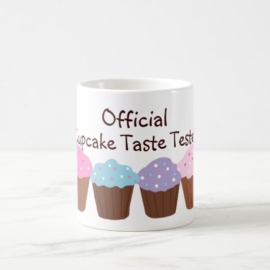 Mug Testeur officiel de goût de cupcake... (Centre)