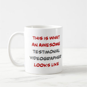 Mug testimonial videographer, awesome