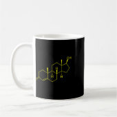 Mug Testostérone Molecule Biologie Science Constructio (Gauche)