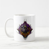 Mug Tête Alien - violet (Gauche)