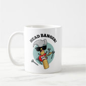 Mug Tête Banger Funny Music Puns (Gauche)