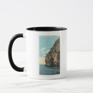 Mug Tête blanche dans le port de Portland