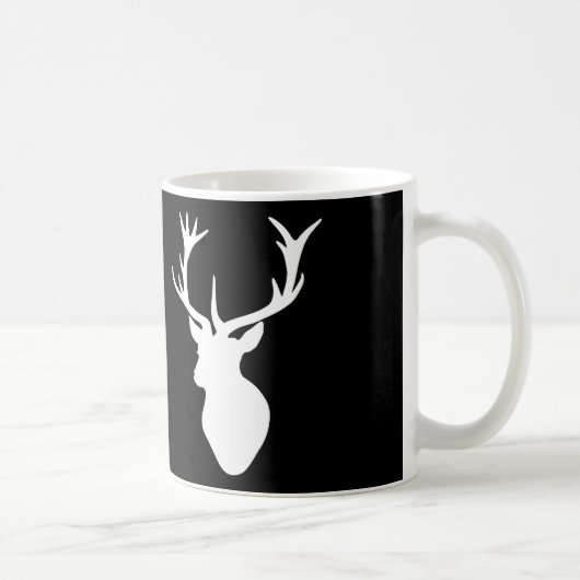 Mug Tête blanche de mâle (Droite)