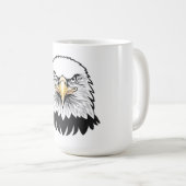 Mug Tête d'aigle américain (Devant droit)