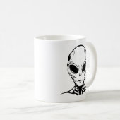 Mug Tête d'alien (Devant droit)