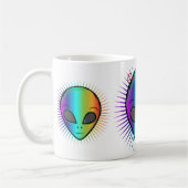 Mug Tête d'Alien psychédélique Tonnerre_Cove (Gauche)