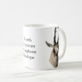 Mug Tête d'antilope d'Amérique A18 (Devant droit)