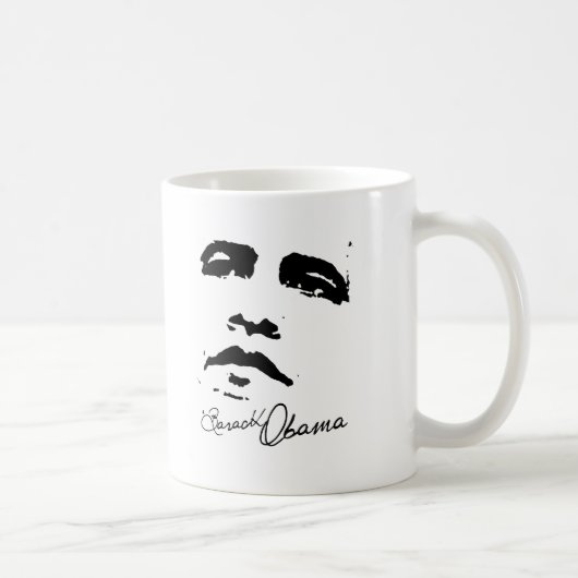 Mug Tête de Barack Obama (Droite)