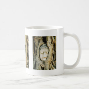 Mug Tête de Bouddha dans l'arbre à figues .. Ayutthaya