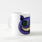 Mug TÊTE de CAT de CHESHIRE (conception 1) (Devant gauche)
