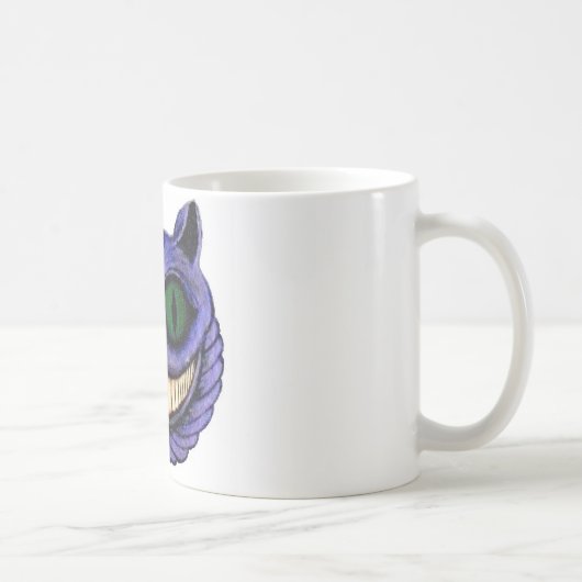 Mug TÊTE de CAT de CHESHIRE (conception 1) (Droite)
