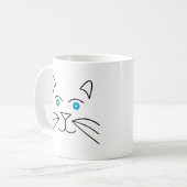 Mug Tête de chat (Devant gauche)