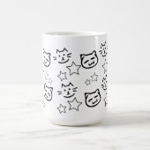 Mug Tête de chat noir (Centre)