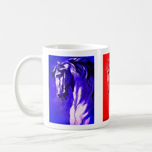 Mug Tête de chevaux (Gauche)