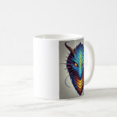 Mug Tête de dragon bleu (Devant droit)