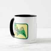 Mug Tête de flèche verte (Devant gauche)