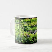 Mug Tête De Jeu Et Fleurs Personnalisées (Devant gauche)