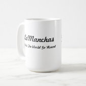 Mug Tête de LaMancha au coeur (Devant gauche)