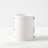Mug Tête de licorne rose violet (Centre)
