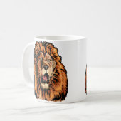 Mug tête de lion (Devant gauche)