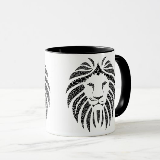 Mug Tête de lion (Devant droit)