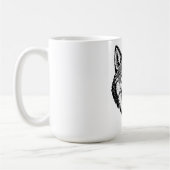 Mug Tête de loup de face (Gauche)
