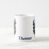 Mug Tête de loup majestueux (Centre)