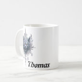 Mug Tête de loup mystique. (Devant gauche)
