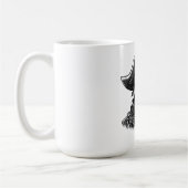 Mug Tête de pirate avec chapeau de marin et cache-œil (Gauche)