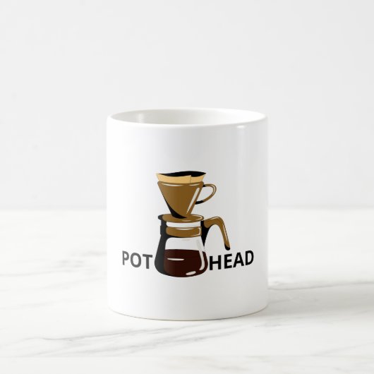 Mug Tête de pot de café (Centre)