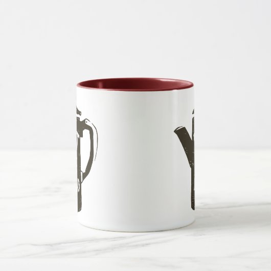 Mug Tête de pot de café (Centre)