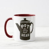 Mug Tête de pot de café (Gauche)
