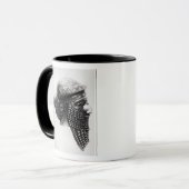 Mug Tête de Sargon I 2400-2200 AVANT JÉSUS CHRIST (Devant gauche)