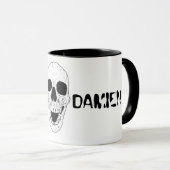 Mug Tête de squelette (Devant droit)