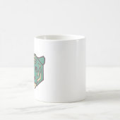 Mug Tête de tigre bleue (Centre)