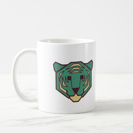 Mug Tête de tigre bleue (Gauche)