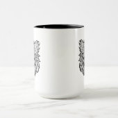 Mug Tête de tigre de style (Centre)