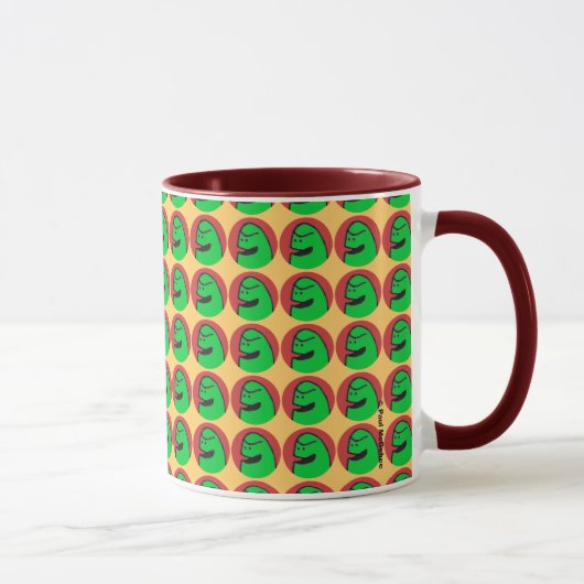 Mug "Tête de Weenii" vert Weenii (Droite)