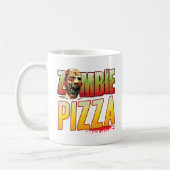 Mug Tête de zombi de pizza (Gauche)