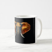 Mug Tête d'éléphant d'Afrique (Devant droit)
