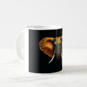 Mug Tête d'éléphant d'Afrique (Devant gauche)
