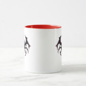 Mug Tête démoniaque effrayante. (Centre)