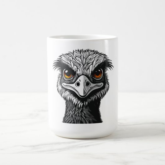 Mug Tête d'oiseau émeu (Centre)