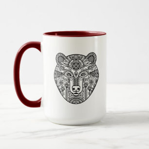 Mug Tête d'ours de style