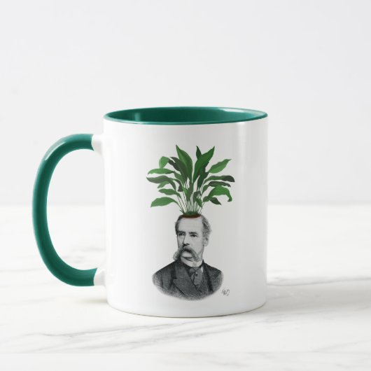 Mug Tête du Plante Aspidistra (Gauche)